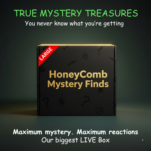 LIVE-PACKED Honey Comb Mystery Finds Box - LARGE
