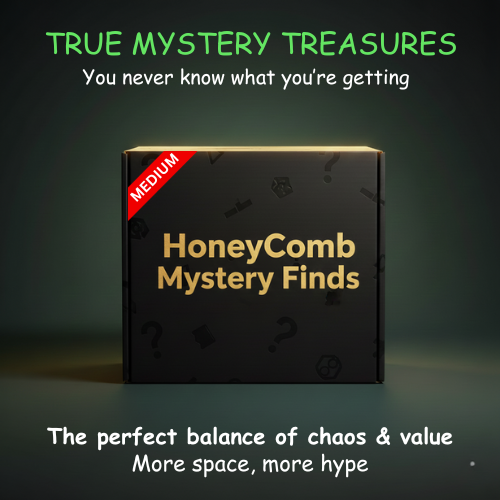 LIVE-PACKED Honey Comb Mystery Finds Box - MEDIUM